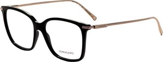 Ferragamo Ferragamo Womens 53mm Black Opticals