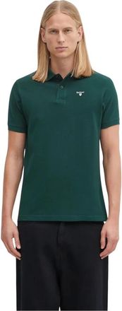 Barbour Polo Piqu&eacute; - Tops - Hombre - Verde - XL