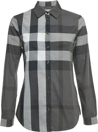 Burberry Camicia a quadri - Grigio
