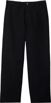 Burberry cotton chinos - men - Cotton - L - Black