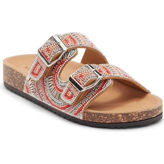 Top Moda Spring Slide Sandal in Multi Bead at Nordstrom Rack, Size 7.5