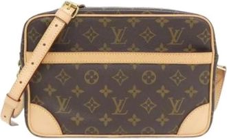 Louis Vuitton Pre-owned Cross Body Bags, female, Brown, Size: ONE SIZE Pre-owned Vintage Monogram Shoulder Bag