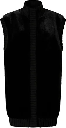 Pinko Genovese Faux Fur Waistcoat