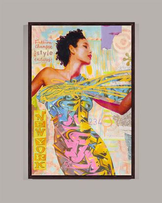 RFA Fine Art Fashion Fix New York & apos; Wall Art on Canvas