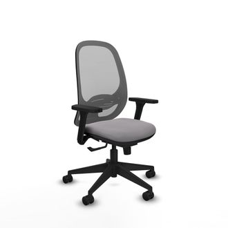 Piqueras y Crespo Silla Piqueras Y Crespo Cilanco Negro Reposabrazos Ajustables
