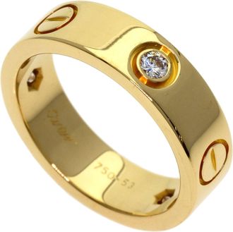 Cartier Yellow Gold (18K) Band Ring (Pre-Owned)