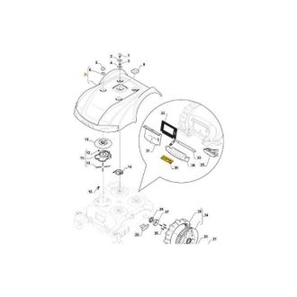 STIGA Sports Conjunto De Carcasa Original Stiga - 112600289/0