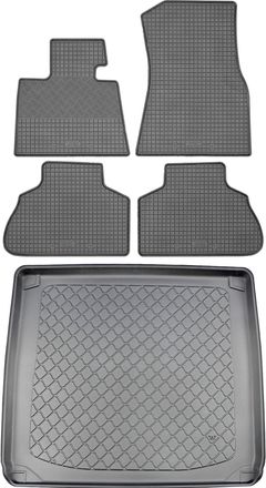 OEM Juego De Alfombrillas De Goma Para Coche Y Maletero Para Bmw X5 G05 / X5 G05 H&iacute;brido Enchufable (5 Puertas) De Noviembre De 2018 A Agosto De 2019