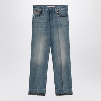 Valentino Womens Pants in Denim | Size 26 | 6B0DD19X94V