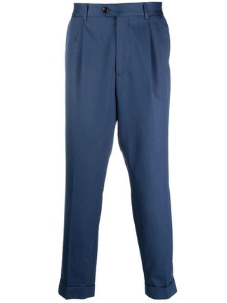 Brunello Cucinelli Cropped broek - Blauw