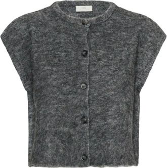 Kaffe KAuma Vest - - Knitwear - Donna - Grigio - XS