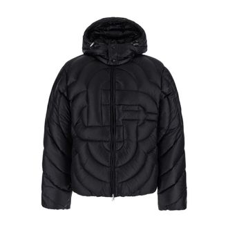Casablanca Monogram Down Jacket - - Jackets - Uomo - Nero - XL