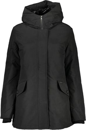 Woolrich Parka met lange mouwen - Dames - Winterjassen - Zwart - XL - Katoen - Jassen