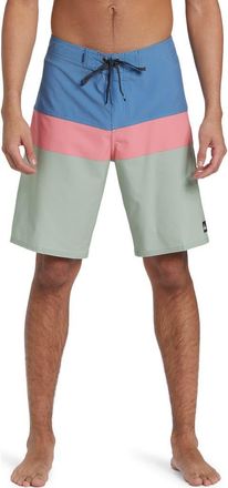 Quiksilver Surfsilk Panel 20 Board Shorts in Strawberry Print 4 at Nordstrom, Size 32