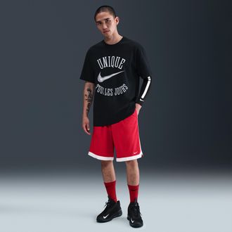 Nike Mens DNA Academy Dri-FIT 11 Basketball Shorts in Red | IF1591-657