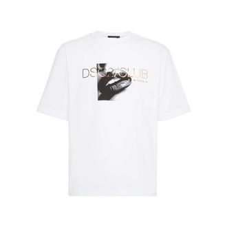 Dsquared2 T Shirt Bianco-Uomo