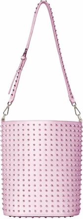 John Richmond Studded Bucket Bag - Dames - Schoudertassen - Roze - ONE Size - Tassen
