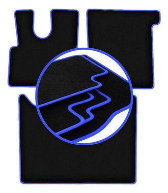 OEM Alfombrillas Carlux-blue Para Daf Xf 106 Autom&aacute;tico (2017)