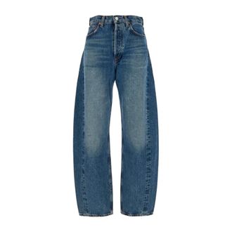 A Gold E Dames, Jeans, Blauw, Maat: W25