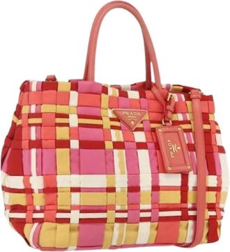 Prada Pre-owned Handbags, female, Multicolor, Size: ONE SIZE Pre-owned Vintage Handbag