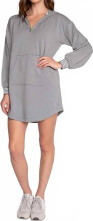 PJ Salvage Running Errands Dress In Grey
