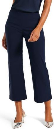 Nic+Zoe Wonderstretch Wide Leg Pull-On Pants in Dark Indigo at Nordstrom Rack, Size 14