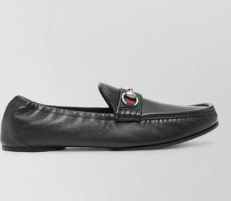 Gucci leather loafers