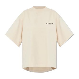 AllSaints T-Shirts, female, Beige, Size: XS Halis Amelie T-shirt