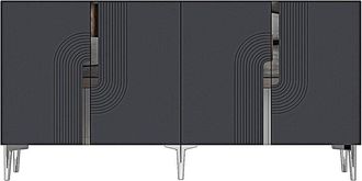 Hanah Home Modern Console Table