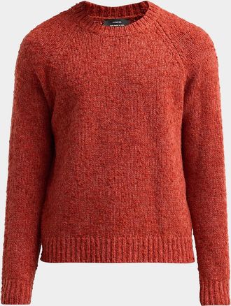 Vince Men & apos;s Boucle Raglan Crewneck Sweater