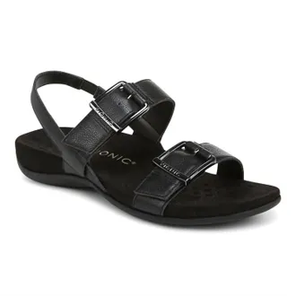 Vionic Womens Reese Sandal In Black