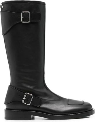 Ann Demeulemeester Schoenen, Heren, Zwart, 41 EU, Leer, Schoen Ann Demeulemeester