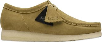 Clarks Originals Wallabee Green Suede desert boots - Groen