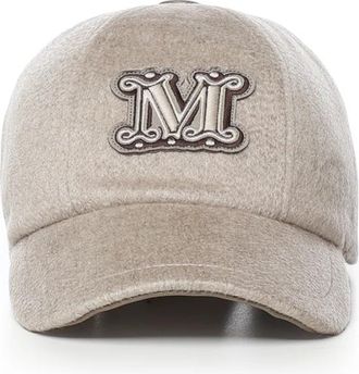 Max Mara Caps - Dames - Petten - Beige - 57 CM - Accessoires