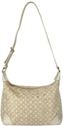 Louis Vuitton Pre-owned M95317 Schoudertas - Dames - Vintage Schoudertas - Beige - ONE Size - Leer - Vintage