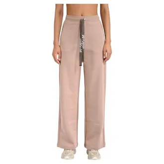 Max Mara Dames, Broeken, Bruin, Maat: S Katoen