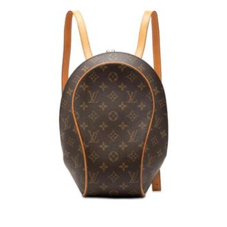 Louis Vuitton Pre-owned Ellipse Rugzak - Dames - Vintage Rugzakken - Bruin - ONE Size - Leer - Vintage