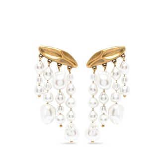 Cult Gaia Faux-pearl Drop Earrings