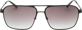 Timberland TB9316 02D matzwarte zonnebril