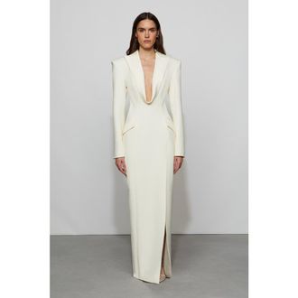 Et Ochs Sylvia Suiting Gown in Ivory at Nordstrom, Size 14
