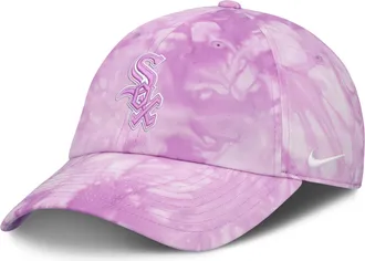 Nike Chicago White Sox Club Nike Mens MLB Adjustable Hat in Pink | NB0110ARX-P5U