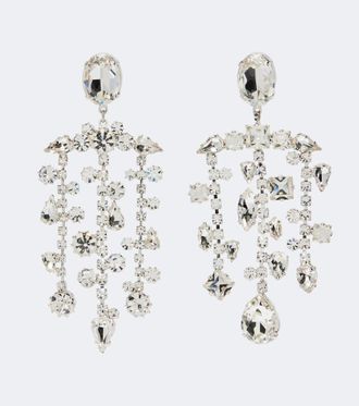 Magda Butrym Crystal-embellished drop earrings
