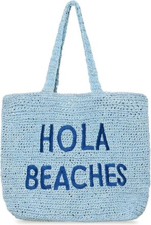 Ichi Accessoires - Dames - Shoppers - Blauw - ONE Size - Tassen