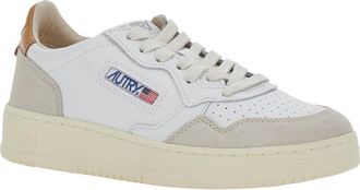 Autry Womens Low Top Sneakers Medalist White Leather Trainers