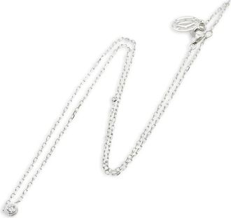 Cartier 2010s 18kt witgouden DAmour halsketting met diamant - Zilver