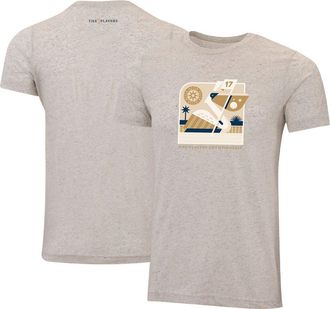 Ahead Mens Ahead Cream THE PLAYERS Pelican 17th Flag Instant Classic Tri-Blend T-Shirt at Nordstrom, Size Xx-Large