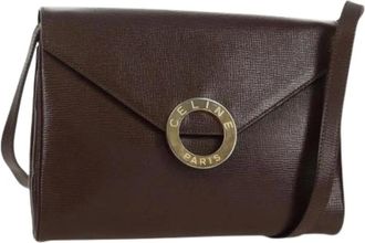 Celine Pre-owned Cross Body Bags, female, Brown, Size: ONE SIZE Pre-owned Vintage Cross Body Bag