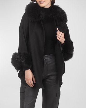 Gorski Select Wool & Lamb Cape