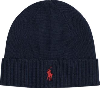 Polo Ralph Lauren Wool Beanie Hats Blue