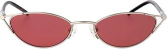 Alexander McQueen Am0563S Sunglasses - unisex - Alexander McQueen - Sunglasses - Multicolor - 50 MM - Accessories